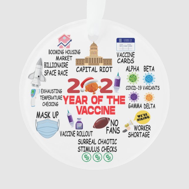 Decoración divertida de Navidad en verano Keepsake (Anverso)