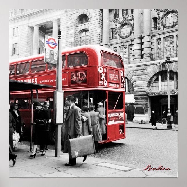 Decoración doble roja de Londres (Frente)