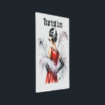 Decoración elegante Art Deco lady metalizado en la<br><div class="desc">Decoración elegante Art Deco lady metalizado en la pared</div>