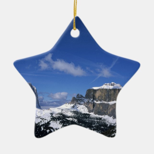 Decoración enmarcada de copos de nieve (Frente)