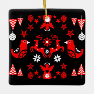Decoración estacional escandinava