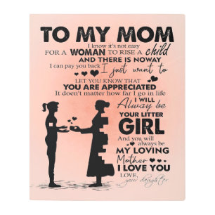 Decoración familiar   Carta A Mi Diseño De Mamá 