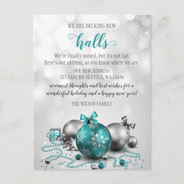 Decoración festiva Invitación en movimiento de los (Anverso)