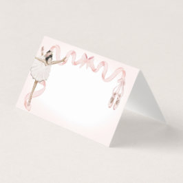 Decoración Fiesta de tarjetas Ballerina Pequeña Ro