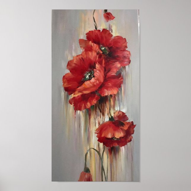 Decoración floral de la pared (Frente)