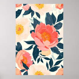 Decoración floral vintage