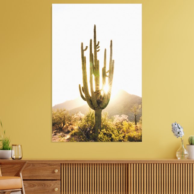 Decoración fotográfica del desierto con cactus (Insitu (Sala de estar))