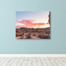 Decoración fotográfica del desierto del amanecer