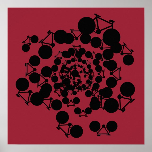 decoración fresca de bicicletas y bicicletas (Frente)