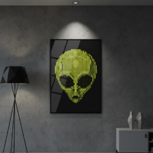 Decoración futurista y cósmica