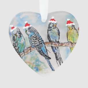 Decoración infantil de los Navidades Budgie de Sa