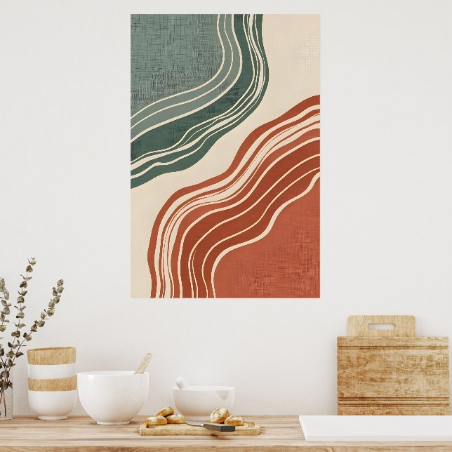 Decoración inspirada en la naturaleza moderna (Cocina)