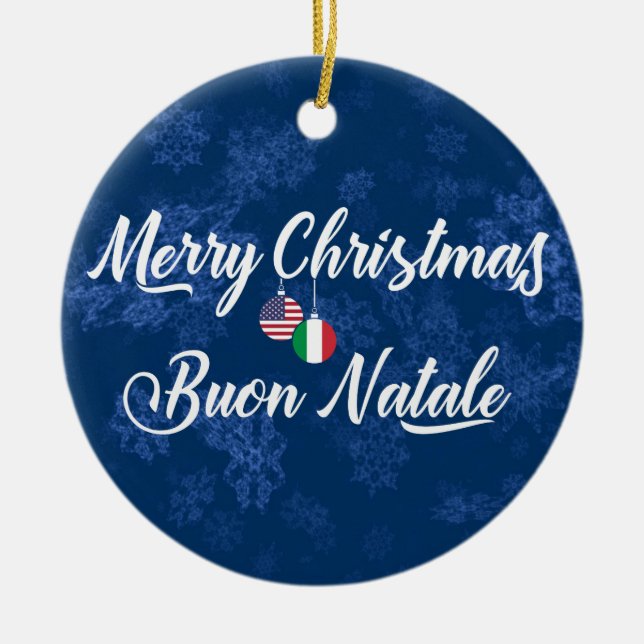 Decoración italiana-americana de vacaciones, Buon  (Frente)