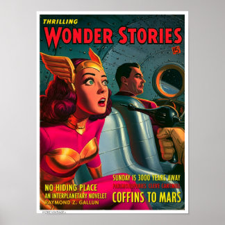 DECORACIÓN KITSCH: CUBIERTA DE REVISTA PULP VINTAG