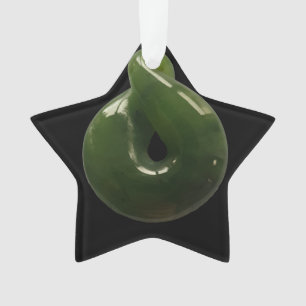 Decoración Kiwi Greenstone Navidad Estrella