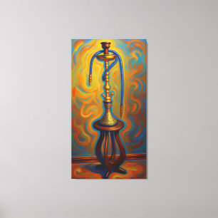 decoración lienzo HOOKAH arte oriental