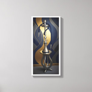 decoración lienzo HOOKAH arte oriental