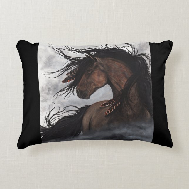 Decoración majestuosa del hogar de la almohada del (Anverso)