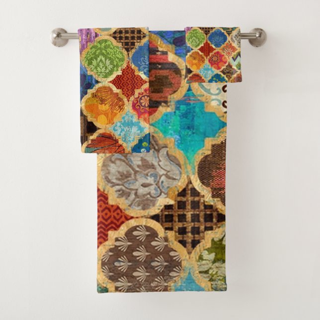 Decoración marroquí colorida de lujo (In situ)