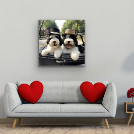 Decoración Metalizado en pared de Sheepadoodle Adv