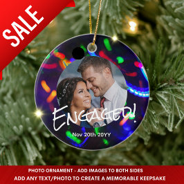 Decoración minima de Navidades de FOTOS con neones