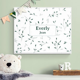 Decoración Minimalista Personalizada para Guarderí