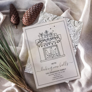 Decoración moderna Nueva Salones Invitación móvil