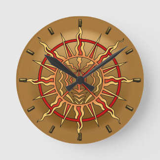 Decoración nativa moderna de los relojes de pared
