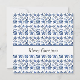 Decoración navidad en el personalizable Azul Delft