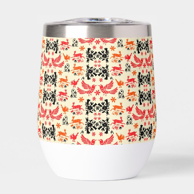 Decoración Otomi Mexicana para el Hogar (Frente)