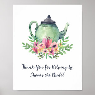 Decoración para Desayuno Nupcial con Té