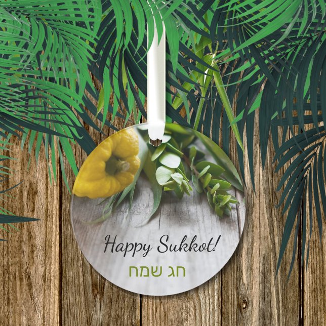 Decoración para el ornamento Sukkah Happy Sukkot (Subido por el creador)