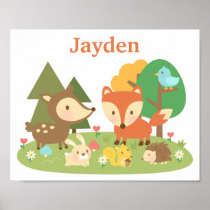 Decoración para habitación infantil de animales de