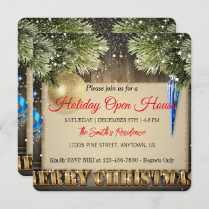 Decoración para la tarjeta navideña