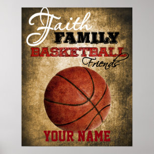 Decoración para niños Baloncesto personalizado