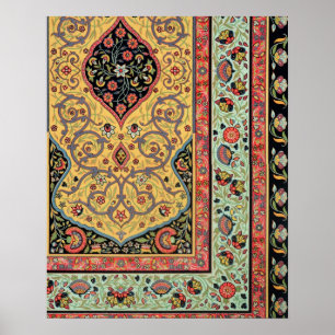 Decoración persa, placa XXV de "Policromo Orn