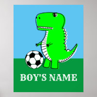 Decoración personalizada de guardería Dino Nombre 