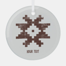 Decoración personalizada de Navidad báltica con es