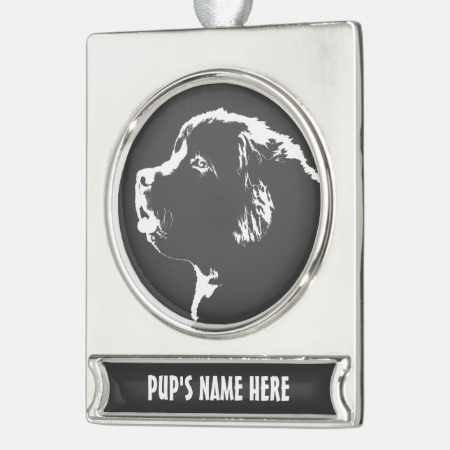 Decoración personalizada de perros de ornamentos d (Izquierda)