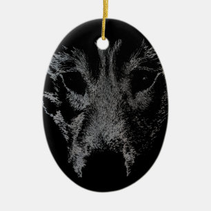 Decoración personalizada de Wolf Pup