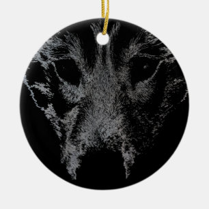 Decoración personalizada de Wolf Pup