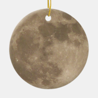 Decoración personalizada ornamento de la Luna