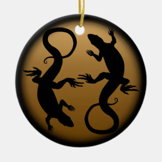 Decoración Reptil Personalizada de Ornamento Lizar