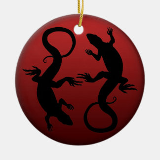 Decoración Reptil Personalizada de Ornamento Lizar