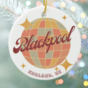 Decoración retro de Blackpool England City