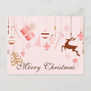 Decoración sencilla y elegante Feliz Navidad