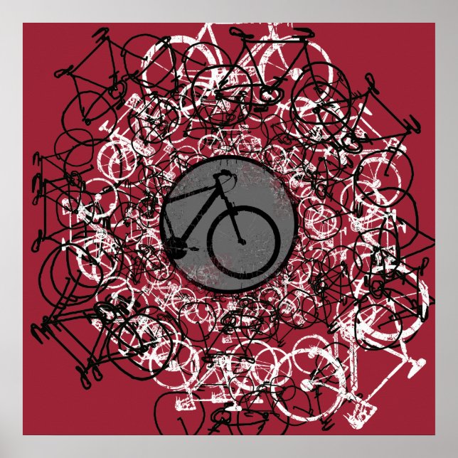 decoración súper genial con temática de bicicleta (Frente)