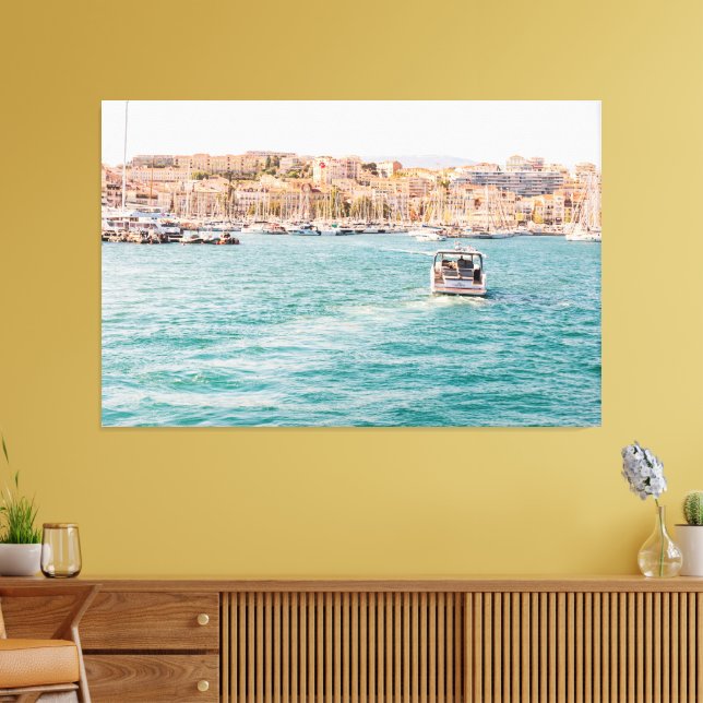 Decoración temática del hogar con foto de playa (Insitu (Sala de estar))