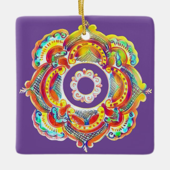 Decoración tradicional ucraniana (Anverso)