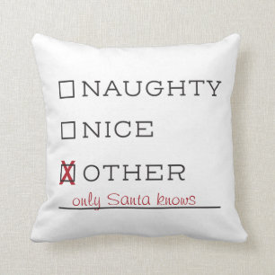 Decoración traviesa o Niza de la almohada del